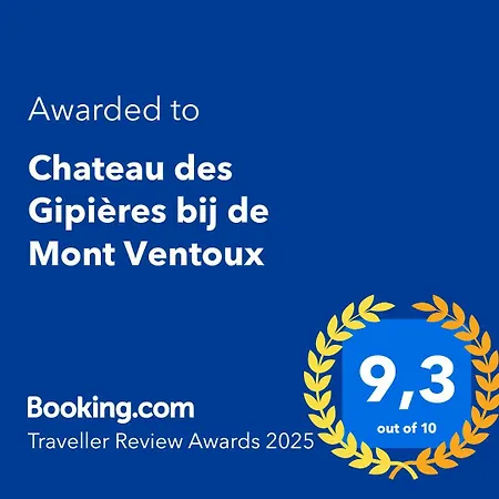 Chateau Des Gipieres Bij De Mont Ventoux شقة *
